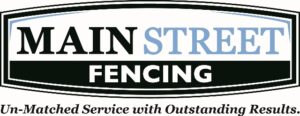 Main Street Fencing Logo